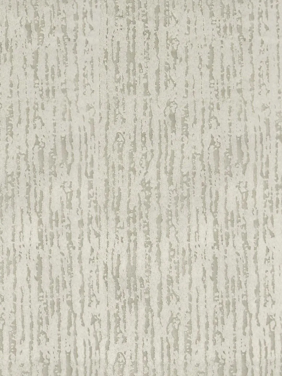 Ivory & Silver Bark Texture room-darkening curtains in ivory & silver, alternate view